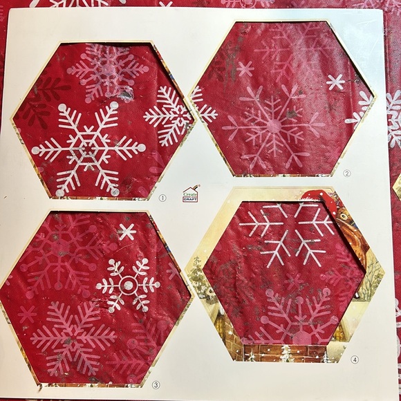 3-D Christmas card kit - Picture 8 of 9